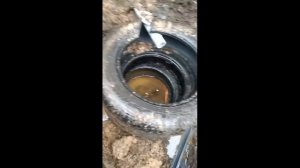 сливной колодец для бани