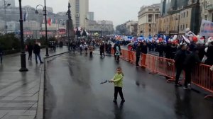 1 Мая. Владивосток. Демонстрация.