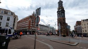 AMSTERDAM - 4K Walking Video - Netherlands ( with Subtittle )