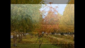 Клён осыпал листья в сентябре группа Сибирь.wmv