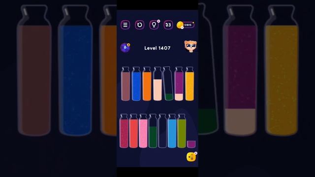 Get Color Water Sort Puzzle Level 1406 to Level 1410 смотреть онлайн