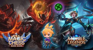 Мастера стихий + Пылающие награды Фанни против Феди Магические шахматы. Mobile Legends. Имба!