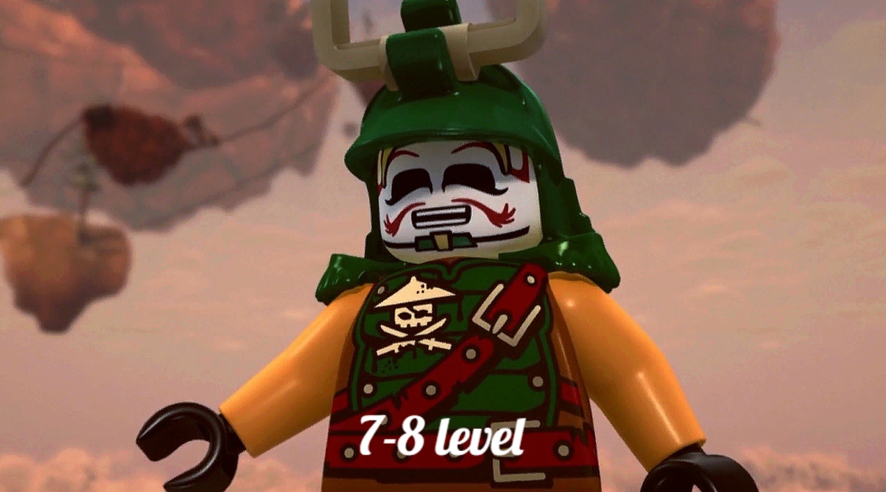 LEGO Nindzyago Skybound 7-8 уровни