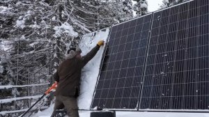 Installing Solar Power and Lights in my Off Grid Log Cabin, Drone View of my Wilderness Homestead