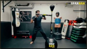 актер Scott Adkins тренируется с Sparbar  #sparbar #boxing #boxplus #спарбар #sparbarтренажер