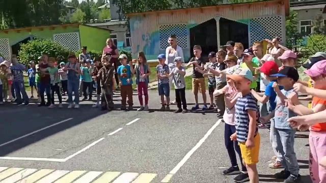 День защиты детей совместно с Росгвардией. МБДОУ "Детский сад №25" г. Северск - 2021 смотреть онлайн