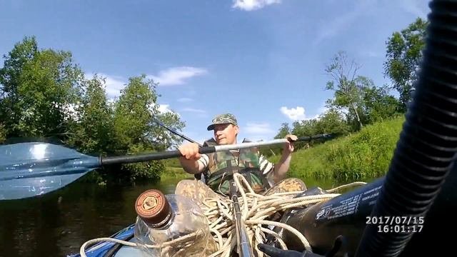 Сплав по р. Лахость. Июль 2017
