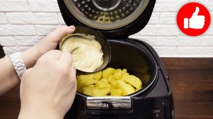 Мы просто Обожаем эту Картошку! Безумно вкусный и простой в приготовлении картофель в мультиварке!
