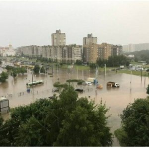 Потоп в Минске # Наводнения в Беларуси