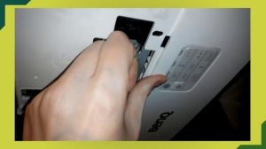 Замена лампы проектора Benq w1070 без блока