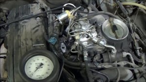 ☝ Mercedes 190  проверка пусковой форсунки ✔️