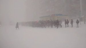 Чёрная пурга в Талнахе 24.3.2020 год