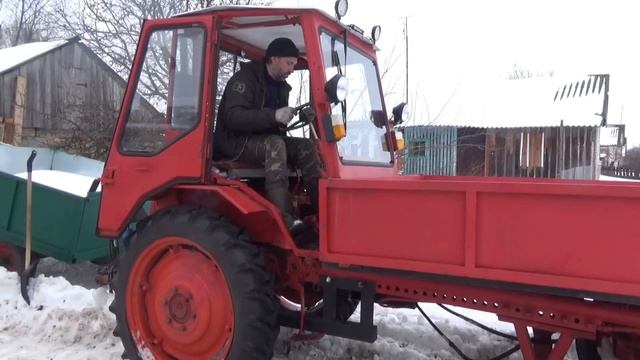Подогрев топливной системе в Т-16 и ответы на вопросы по лопате. смотреть онлайн