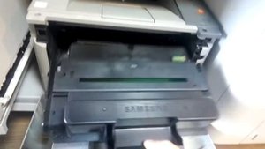 samsung ml 3710 как достать и вставить картридж