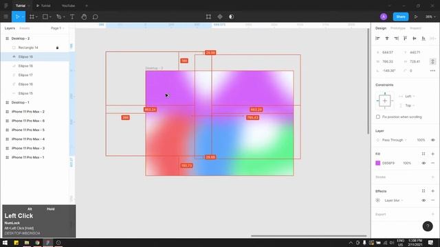How To Make Abstract Gradients In Figma | Make Your Work Easy | Easy To Use And Make | Blur Effect