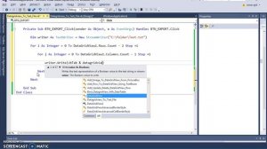 VB.NET - How To Export Datagridview Data To Text File In Visual Basic .Net [with source code]