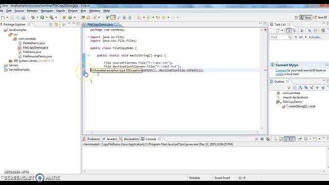 How to copy a file in java? смотреть онлайн