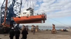 Подъем корабля из воды