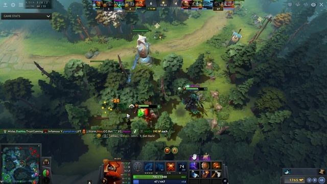 Moo (Rank 12) plays Mars Dota 2 Full Game смотреть онлайн