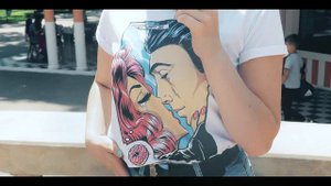 ЖЕНСКАЯ ФУТБОЛКА PUNCH - COMICS