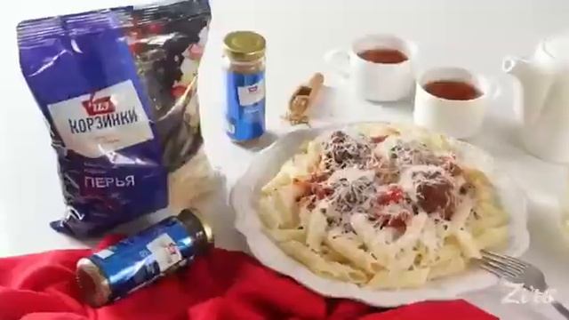 #zira.uz | 365 kun | Korzinka.uz |??Видеорецепт: паста с фрикадельками смотреть онлайн