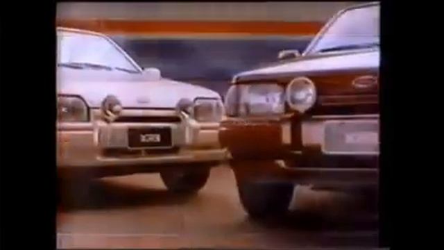 comercial Ford Escort XR3 смотреть онлайн