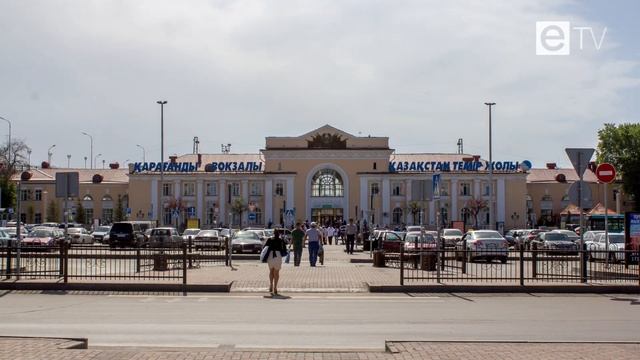 Timelapse. Район Вокзала (Караганда) / Railway Station (Karaganda)