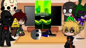 Fandoms react to bill cipher | final | gravity falls | Gacha club react | gacha club series