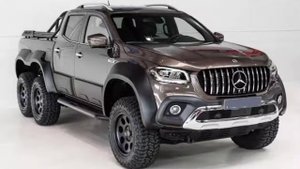 ШЕСТИКОЛЕСНЫЙ MERSEDES-BENZ X-CLASS СТАЛ РЕАЛЬНОСТЬЮ