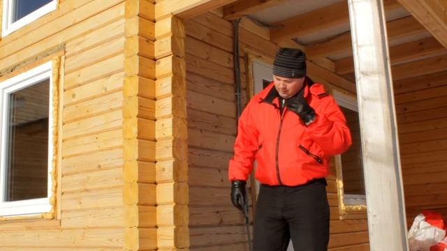 Видео обзор строительства загородного дома из бруса Строим дома для Вас! смотреть онлайн
