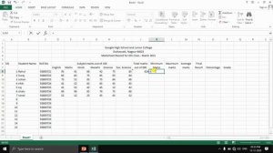 Advance Excel Video 1 - Excel Basics With Project 1 - Create Marksheet | Hindi | 2020