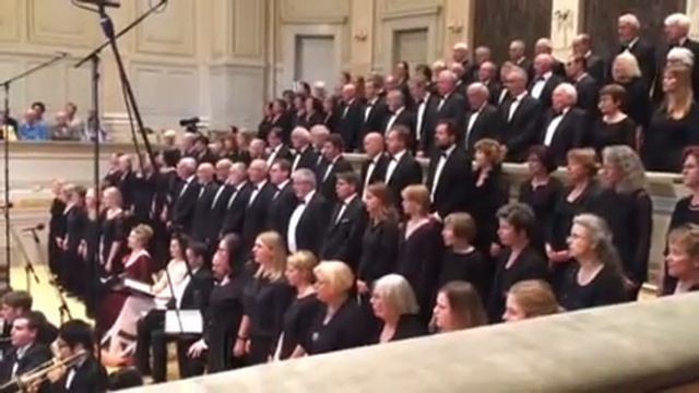 Berner Bach Chor, Kulturcasino Bern, 14.5.2017 ( Finale Beethoven Symphonie 9 ) смотреть онлайн