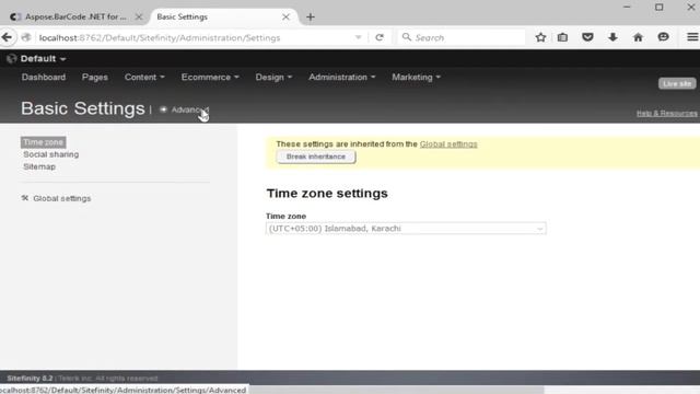Aspose.NET Barcode Generator for Sitefinity e-Commerce Products using Aspose.BarCode for .NET смотреть онлайн