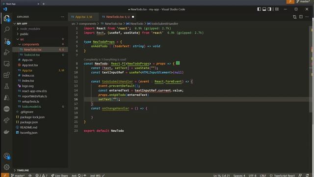 Todo List in ReactJS and Typescript смотреть онлайн