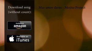 ? Bachata Music with Counts | Mas Amor Daras - Mojito Project | Song With Counting for Beginners