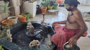 Рудра Абхишека, Пуджа Господа Шивы