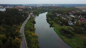 Полёт над Звенигородским городком 2017