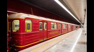 Поездка на составе 81-714.5М "Красная Стрела" по Сокольнической линии (17.09.2023)