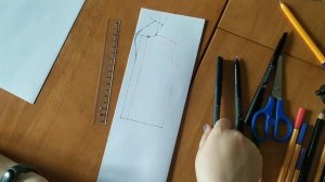 Пальто-халат из стёжки/крой на ткани без выкройки