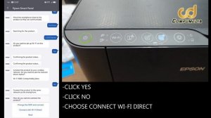 EPSON L3250, L3256, L3550 Setup Wi-Fi Direct Without SSID & Password