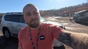 АвтоПерегон TOYOTA ISIS, настоящая зима в апреле