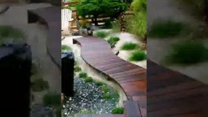 Садовые дорожки из дерева.