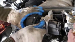 MERCEDES W163 SECONDARY AIR PUMP REPLACEMENT ML320 ML430 ML500 V6 V8