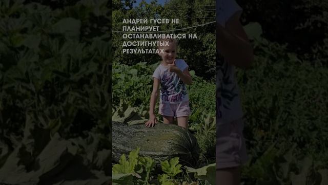 Урожай рекордсмена-огородника Андрея Гусева