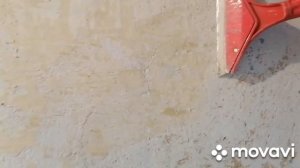 Скребок из Леруа Мерлен. Удаление побелки, известки.