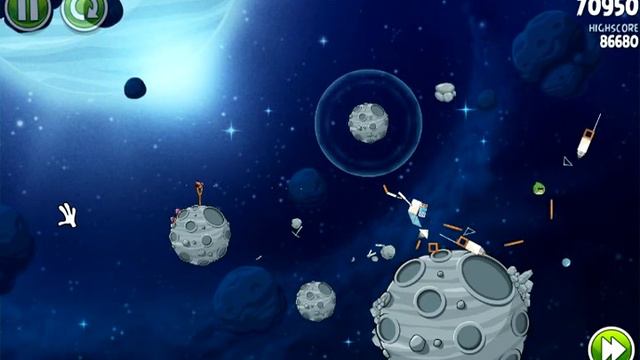 Angry Birds: Space BEAK IMPACT (levels 21-30) 3 stars. Прохождение от SAFa смотреть онлайн