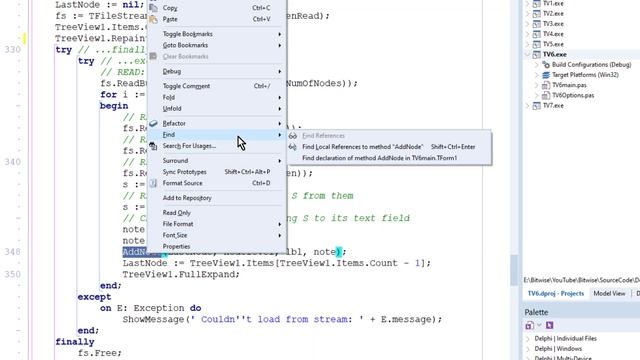 Delphi TreeView Programming: Loading A Tree View and Reconstructing its Data Objects смотреть онлайн