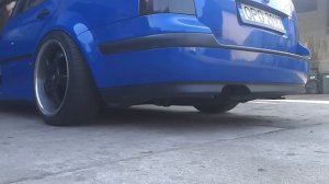 VW BORA 1.9 TDI 115 ps AJM przelot exhaust sound