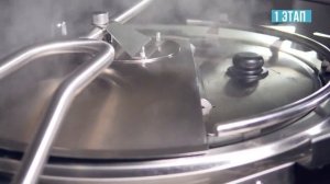 Пищеварочный котёл ABAT КПЭМ-100-ОМР - Приготовление картофельного пюре