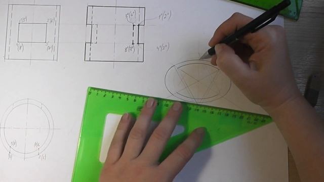 цилиндр полый с отверстием. смотреть онлайн